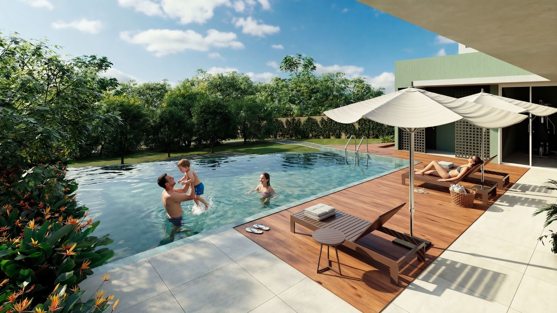 Foto da piscina
